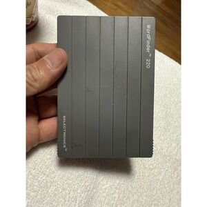 Vintage WordFinder 220 Selectronics Spelling Checker Thesaurus  HH220 , Needs Ba